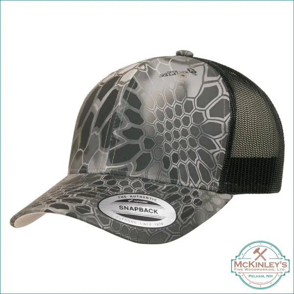 Custom Acrylic Patch Trucker Hats - Camo Kryptek Raid